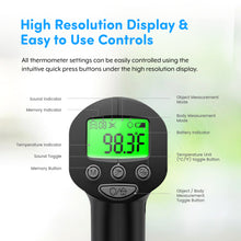 Load image into Gallery viewer, Famidoc Touchless Infrared Forehead Thermometer (Black)
