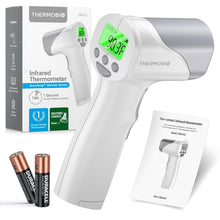 Load image into Gallery viewer, ThermoBio Touchless Infrared Forehead Thermometer
